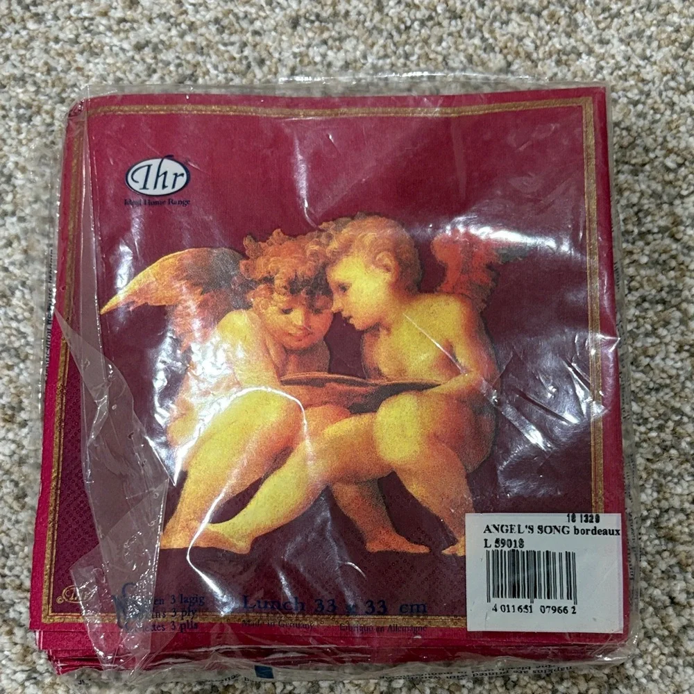 Angel Design Napkins cherubs